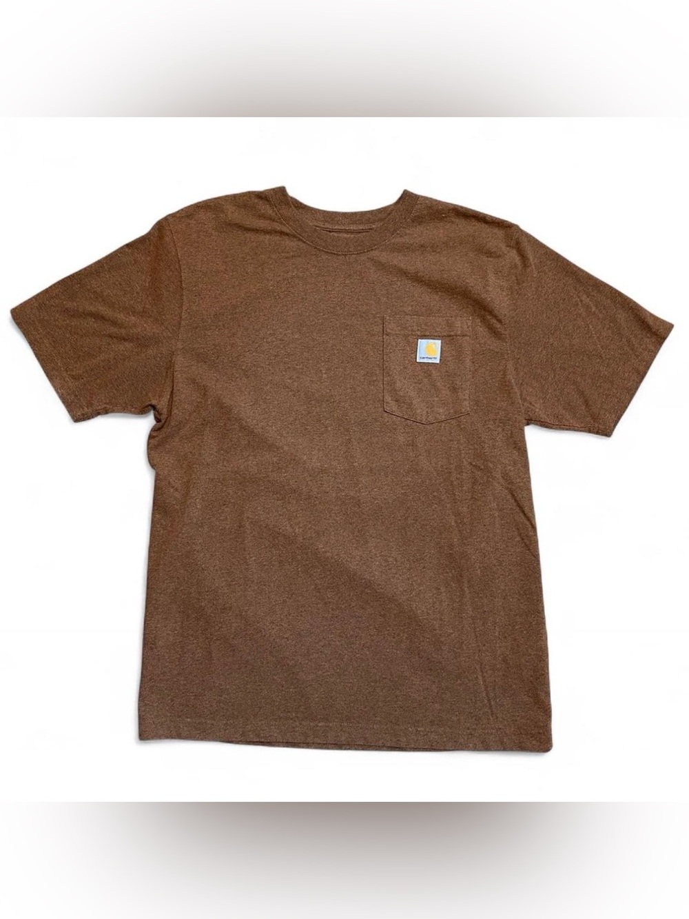Carhartt Loose Fit Pocket Tee in Rust Brown size Medium Workwear